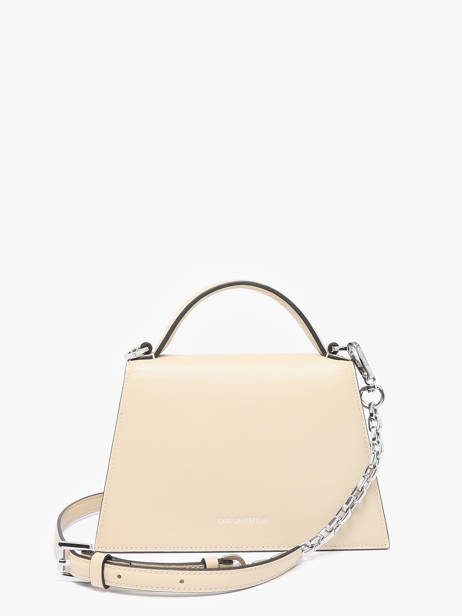 Cross Body Tas K Signature Leder Karl lagerfeld Beige k signature A1W30038 ander zicht 3